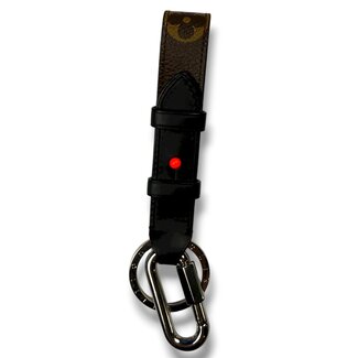 Louis Vuitton S/S 19 LV Virgil Abloh Monogram Dragonne Bag Charm Key Holder