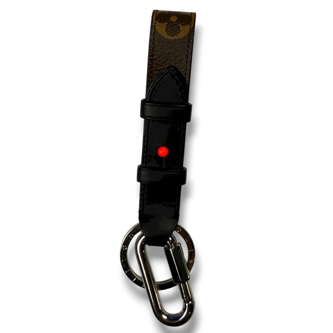 Louis Vuitton S/S 19 LV Virgil Abloh Monogram Dragonne Bag Charm Key Holder