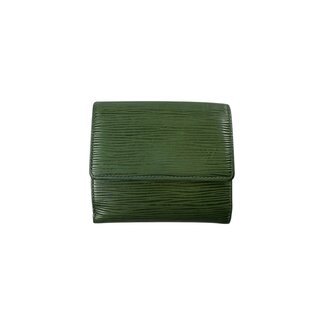 Louis Vuitton Louis Vuitton Green Epi Wallet