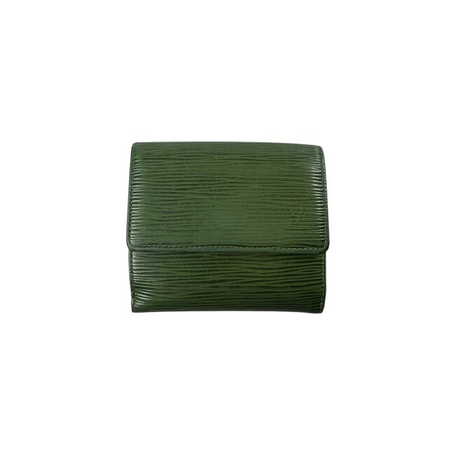 Louis Vuitton Louis Vuitton Green Epi Wallet