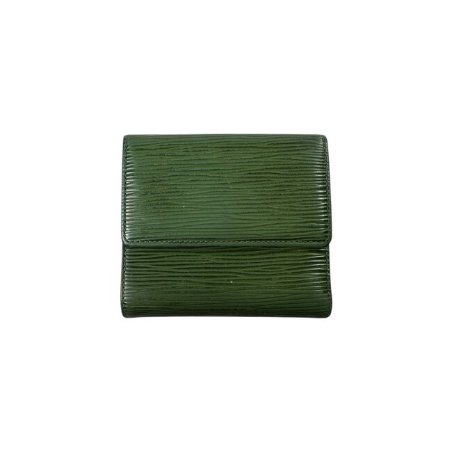Louis Vuitton Louis Vuitton Green Epi Wallet
