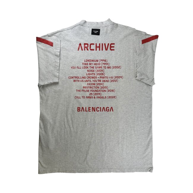 Balenciaga Balenciaga Archive Apple Music Destruction Tee