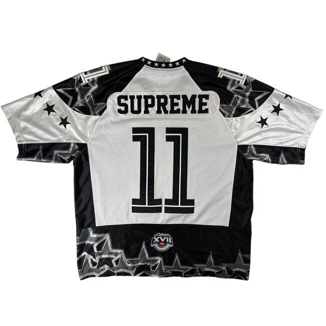 Supreme Supreme Stars SS 25 Black/White Football Jersey