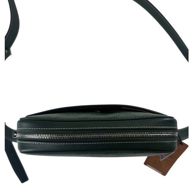 MCM MCM Lauretos Small Coated Canvas Crossbody