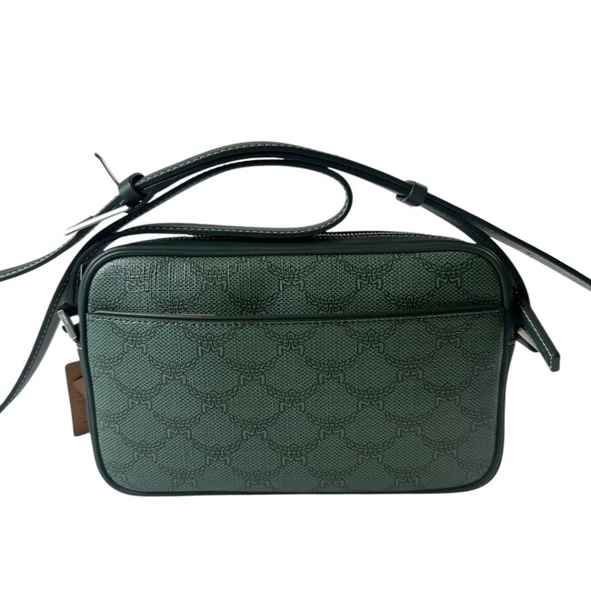 MCM MCM Lauretos Small Coated Canvas Crossbody