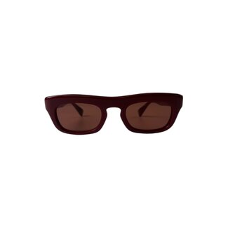 Gucci Gucci Red Oval Sunglasses