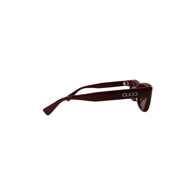 Gucci Gucci Red Oval Sunglasses