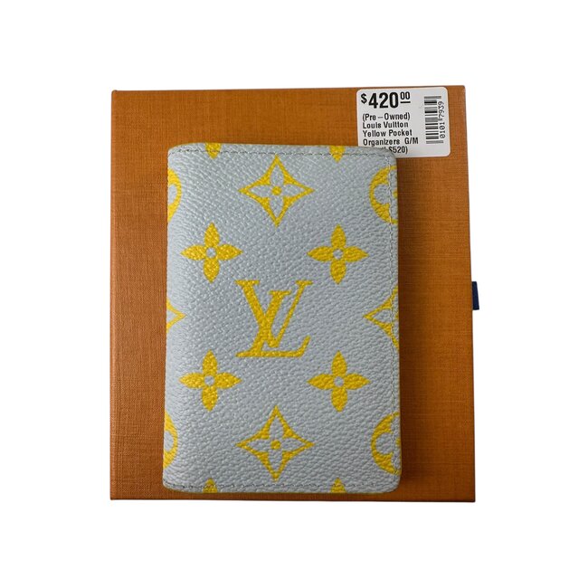 Louis Vuitton Louis Vuitton Yellow Pocket Organizers