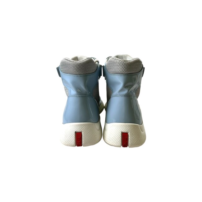 Prada Prada America Cup High-Top Blue