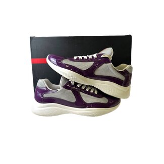 Prada Prada America Cup Low Top Purple