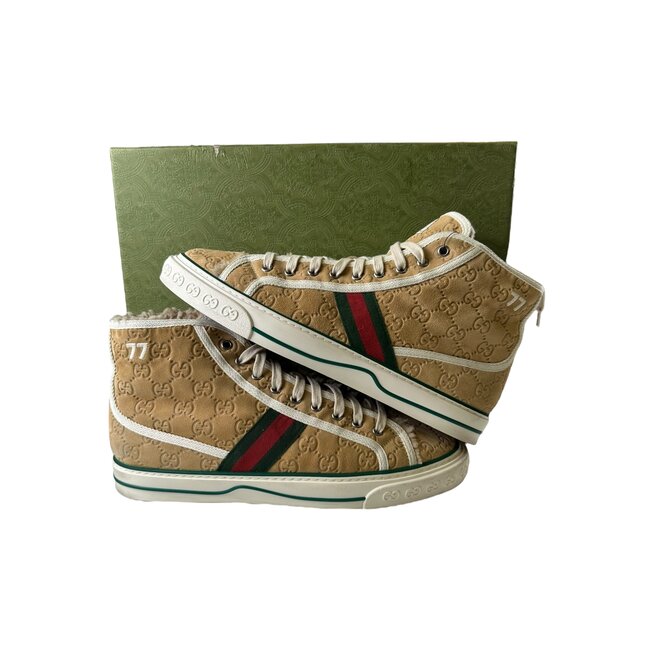 Gucci Gucci Tennis 1977 Shearling Sneaker
