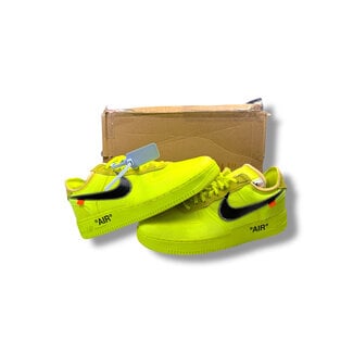 Off-White 2018 Off-White Nike Air Force 1 Volt Size 11.5