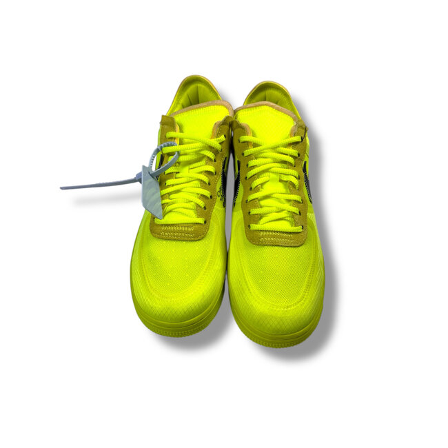 Off-White 2018 Off-White Nike Air Force 1 Volt Size 11.5