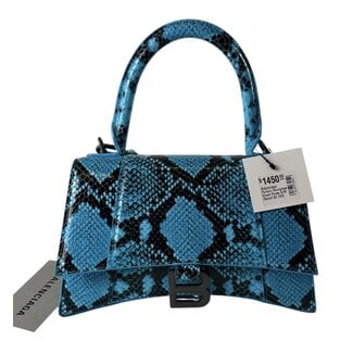 Balenciaga Balenciaga Python Hourglass Small Purse