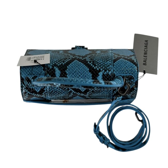 Balenciaga Balenciaga Python Hourglass Small Purse