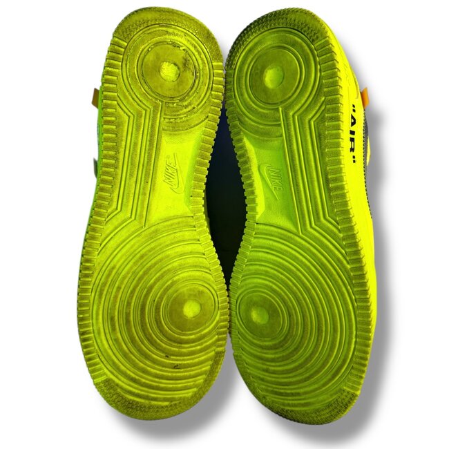 Off-White Nike Air Force 1 Off-White Volt Size 9.5