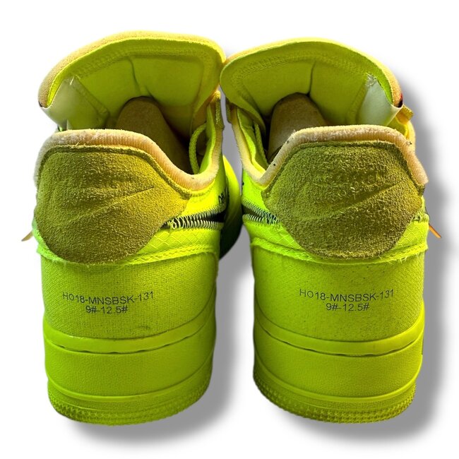 Off-White Nike Air Force 1 Off-White Volt Size 9.5