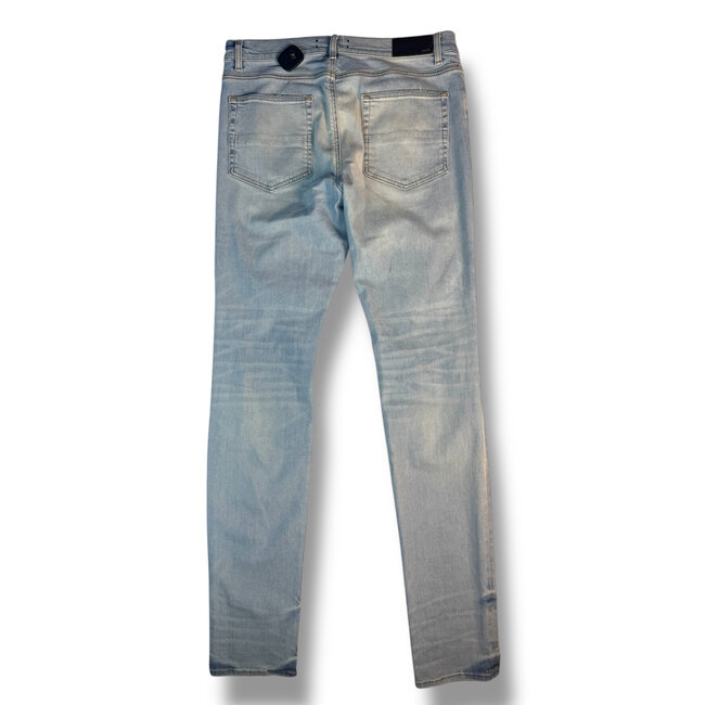 Amiri Amiri Distressed Knee Blue Jeans Size 36