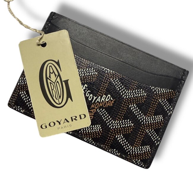 Goyard Goyard Saint Sulpice Black Card Holder