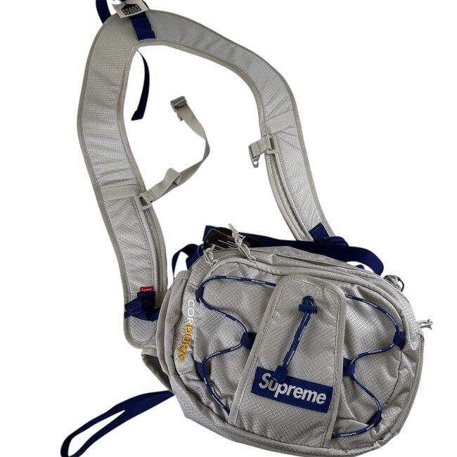 Supreme Supreme (SS22) Silver Harness Waist bag G/M