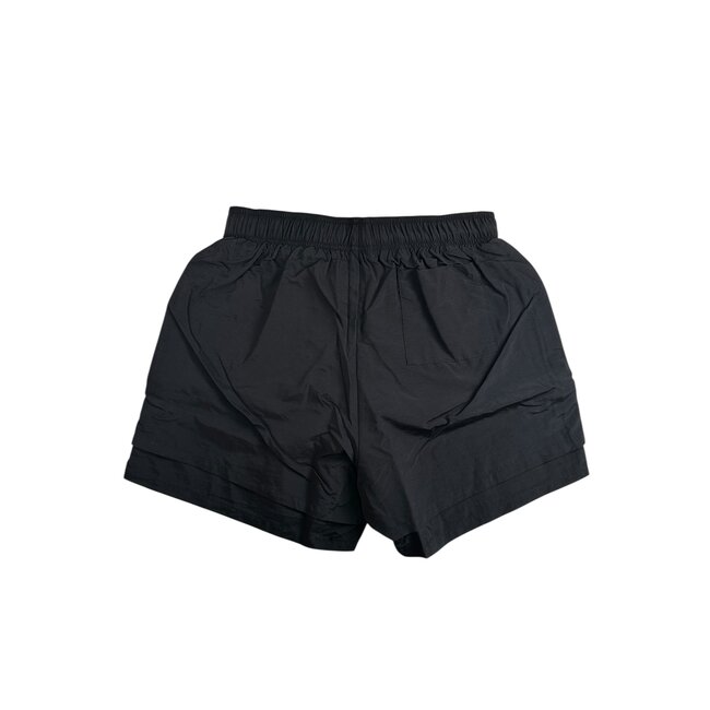 Sp5der Pro Double Layer Shorts Black