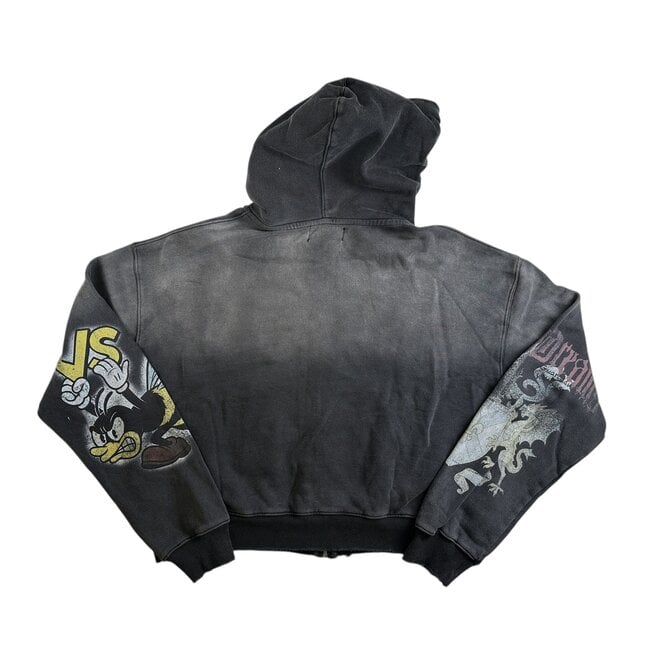 Vale Forever Blasted Zip Up Black