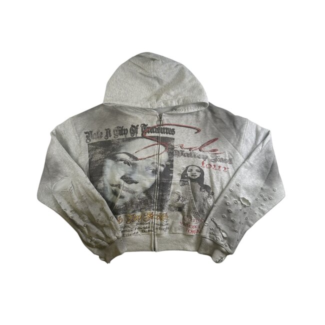 Vale Forever Valley Fest Zip Hoodie Grey