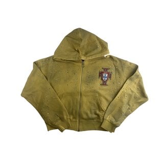 Vale Forever Sun Custered Zip Up Yellow