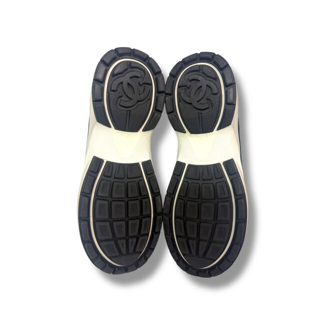 Chanel Chanel Black/Grey Low Top Chunky Sneaker Size 11