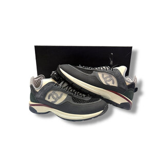 Chanel Chanel Black/Grey Low Top Chunky Sneaker Size 11