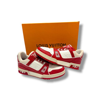 Louis Vuitton Louis Vuitton Virgil Trainer Red Size 8US