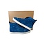 Christian Louboutin Blue Suede Hightop Sneaker