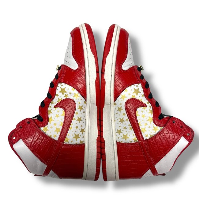 Supreme 2003 Nike Dunk High Pro SB Supreme Red Stars Size 10