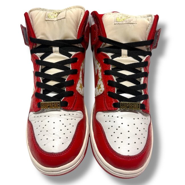 Supreme 2003 Nike Dunk High Pro SB Supreme Red Stars Size 10