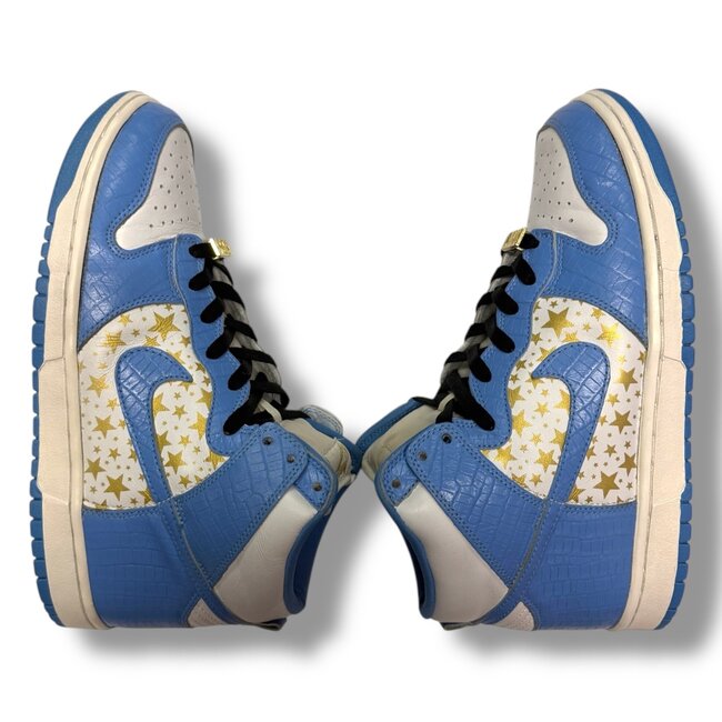 Supreme 2003 Nike Dunk High Pro SB Supreme Blue Stars Size 10