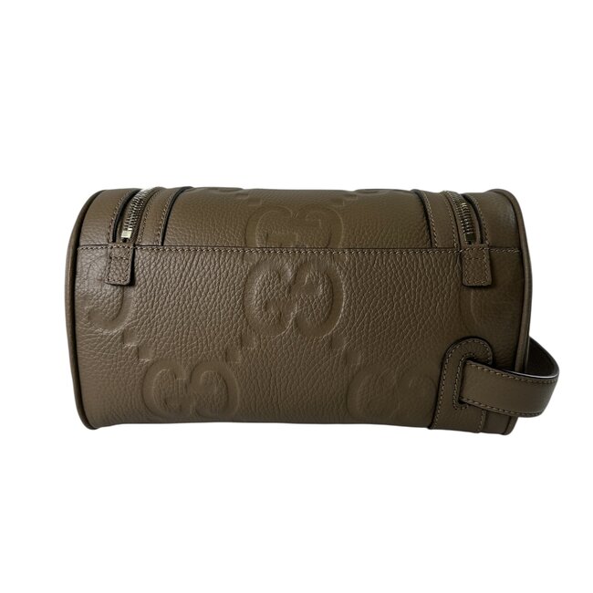 Gucci Gucci Jumbo GG Leather Toiletry Bag
