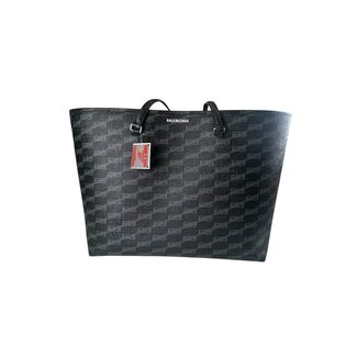 Balenciaga Balenciaga Large BB Canvas Black Tote
