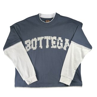 Bottega Desires War Navy Long Sleeve