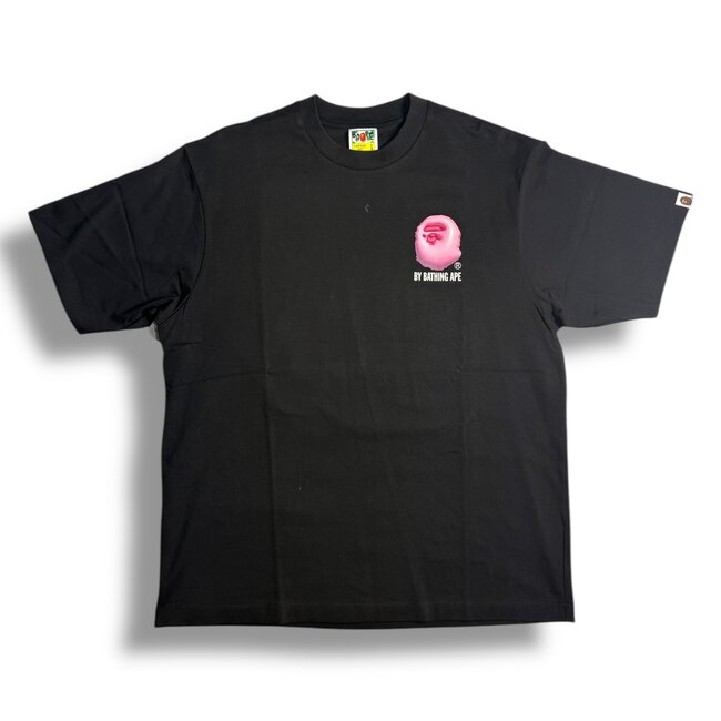 A Bathing Ape A Bathing Ape Pink 3D Ape Head Tee Size Large