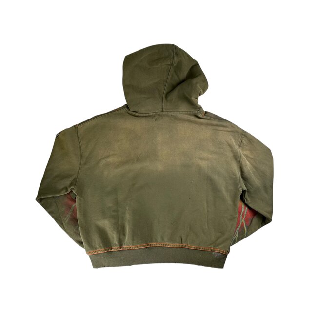 Vale Vale Forever Damned Big Zip Up Green