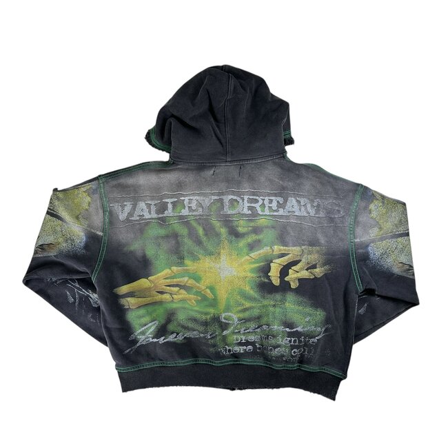 Vale Vale Forever Gravedigger Zip Up Black