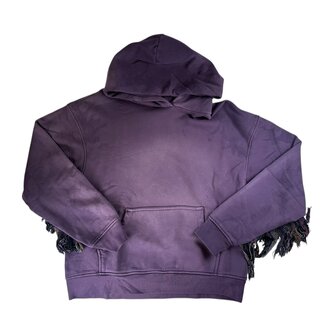 Alchemist Plum Fringe Hoodie (Retail $495)