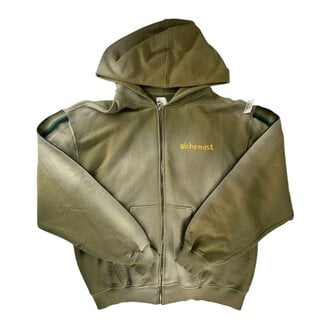 Alchemist Zip Up Hoodie Defender Green