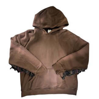 Alchemist Brown Fringe Hoodie (Retail $495)