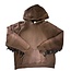 Alchemist Brown Fringe Hoodie (Retail $495)