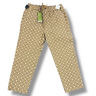 Gucci Gucci Monogram Maxi Horsebit Pants Size 36W US (Retail $1600)