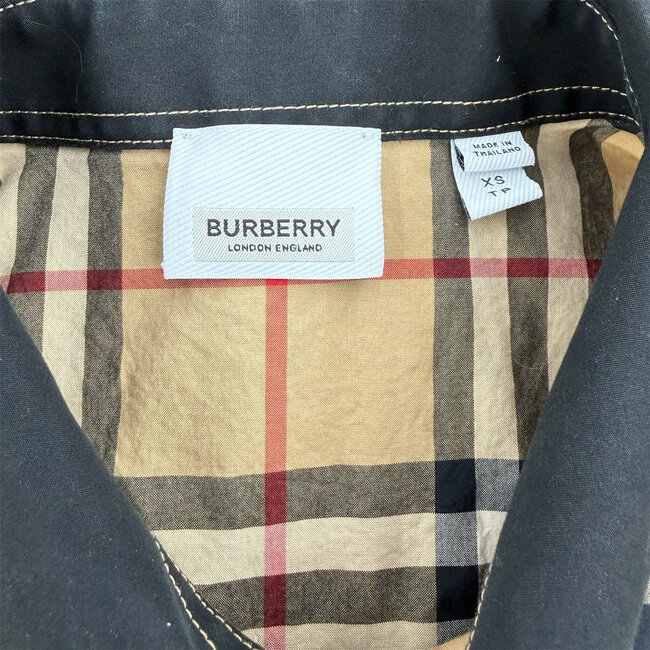 burberry (Pre-Owned) Burberry Check Button Up Size XS (Fits Small)