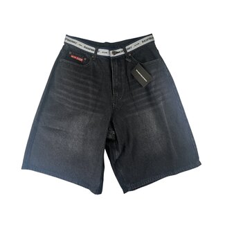 GV Gallery Belt Logo Black Jorts