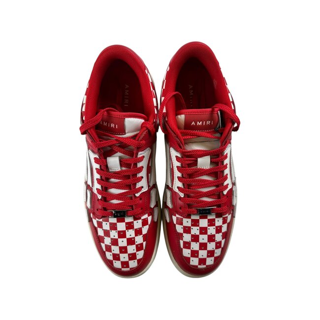 Amiri Amiri Checkered Skeleton Low Sneaker