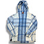 burberry Blue Check Packaway Anorak Size Large